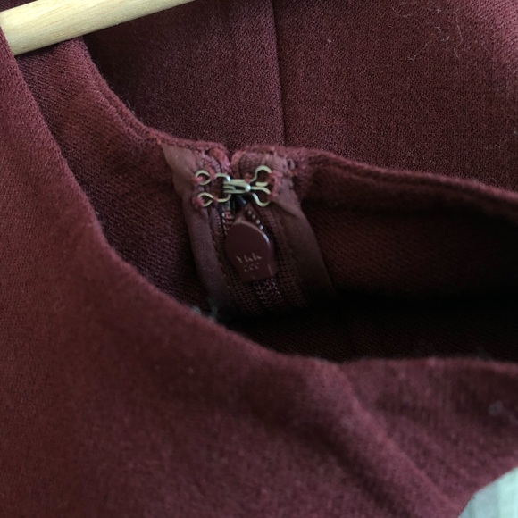 Theory Sleeveless Solid Wool Blend Dress - Picture 6 of 7